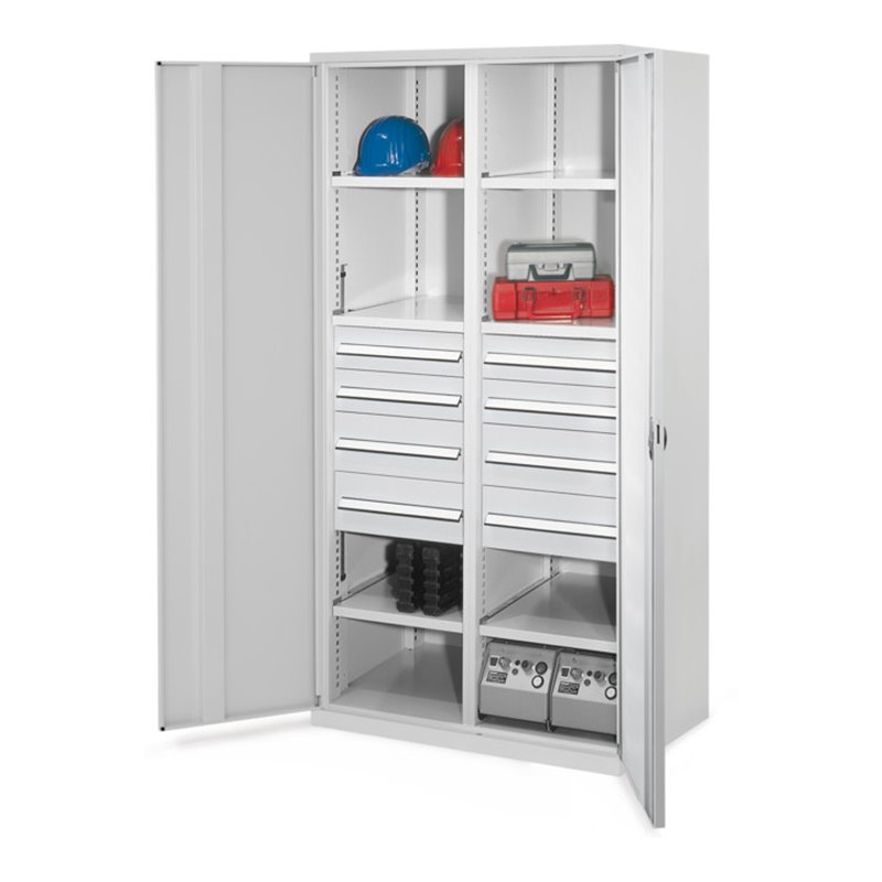 Kappes Schwerlastschrank MMT Mod. 54 RAL 7035 Vollblechtüren