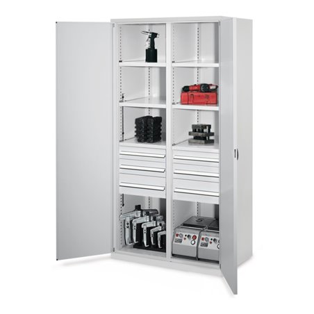 Kappes Schwerlastschrank MMT Mod. 55 RAL 7035 Doppelwandtüren