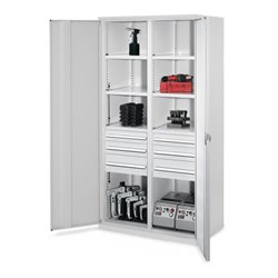 Kappes Schwerlastschrank MMT Mod. 55 RAL 7035 Vollblechtüren