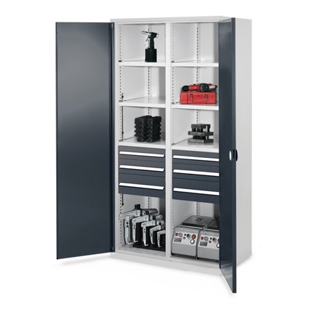 Kappes Schwerlastschrank MMT Mod. 55 RAL 7035/7016 Doppelwandtüren