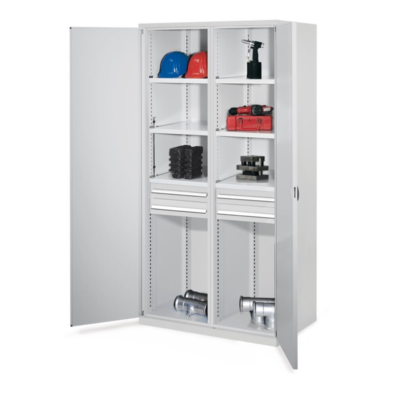 Kappes Schwerlastschrank MMT Mod. 56 RAL 7035 Doppelwandtüren