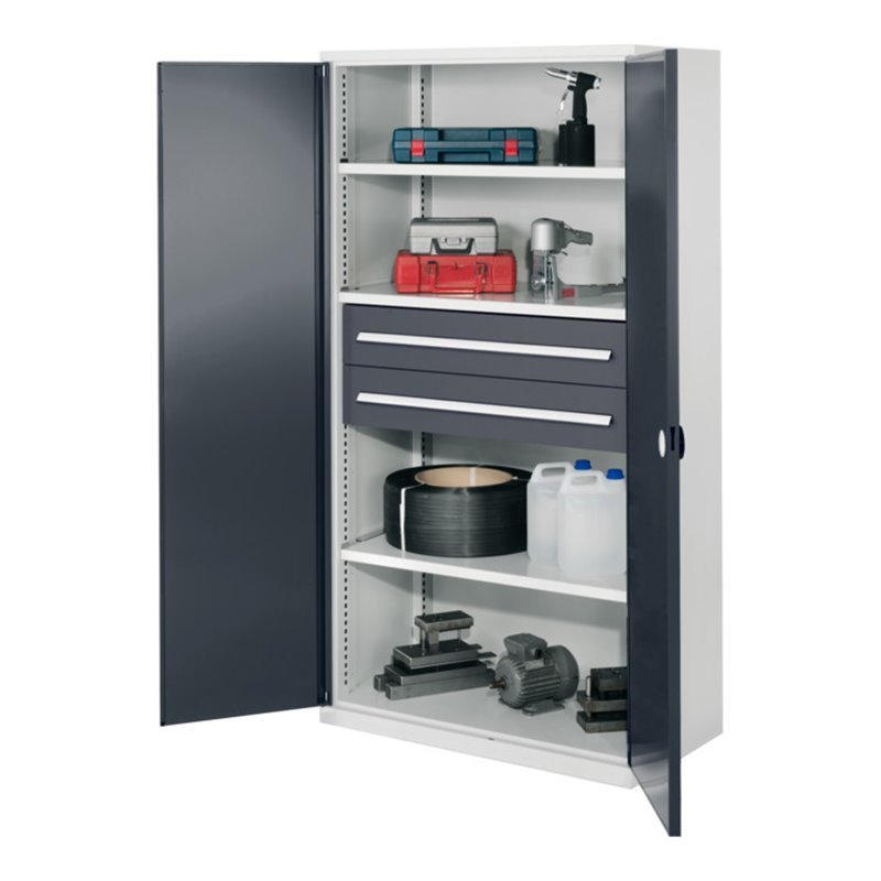 Kappes Schwerlastschrank OMT Mod. 42 RAL 7035/7016 Doppelwandtüren