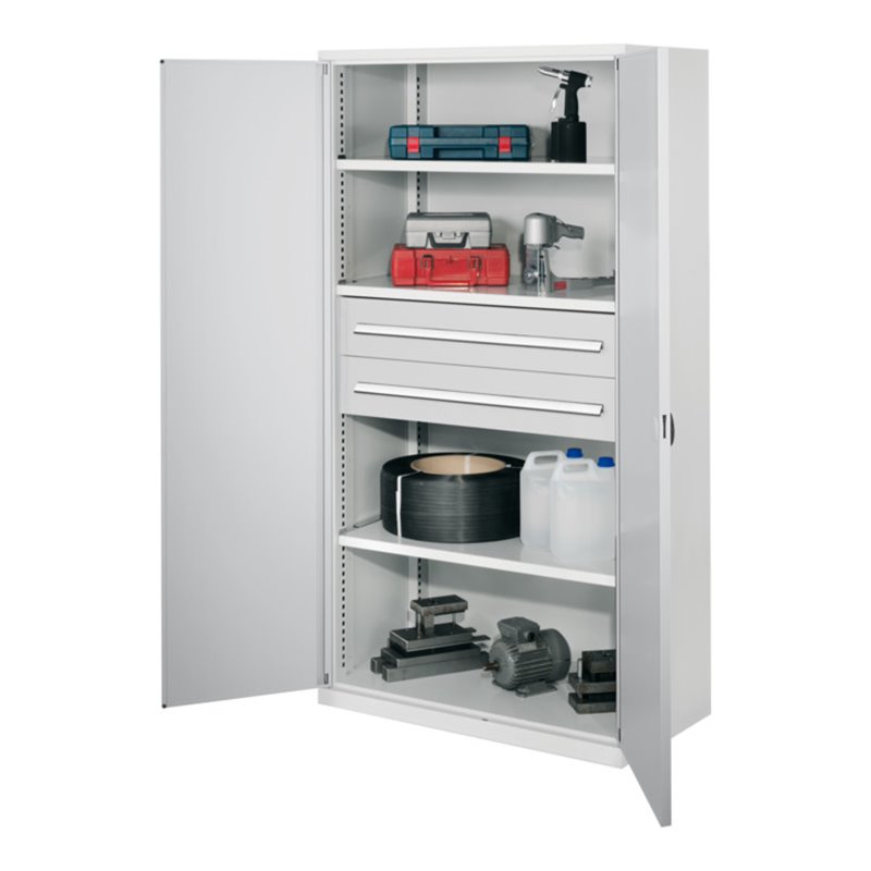 Kappes Schwerlastschrank OMT Mod. 42 RAL 7035 Doppelwandtüren