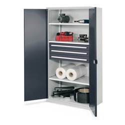 Kappes Schwerlastschrank OMT Mod. 43 RAL 7035/7016 Doppelwandtüren