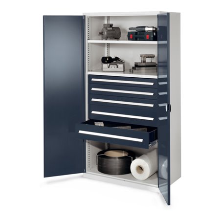 Kappes Schwerlastschrank OMT Mod. 44 RAL 7035/7016 Doppelwandtüren