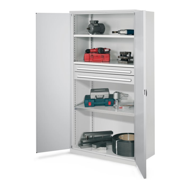 Kappes Schwerlastschrank OMT Mod. 45 RAL 7035 Doppelwandtüren