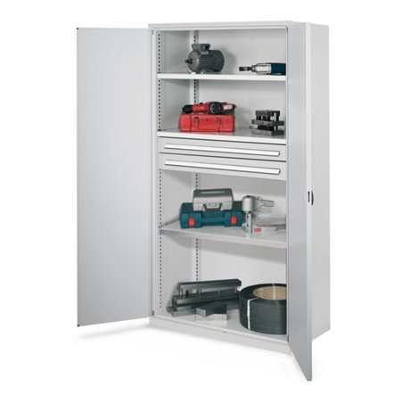 Kappes Schwerlastschrank OMT Mod. 45 RAL 7035 Doppelwandtüren