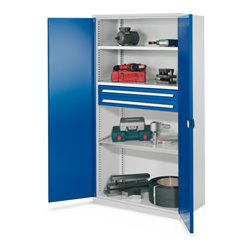 Kappes Schwerlastschrank OMT Mod. 45 RAL 7035/5010 Doppelwandtüren