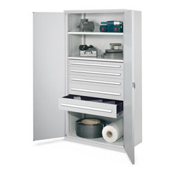 Kappes Schwerlastschrank OMT Mod. 44 RAL 7035 Doppelwandtüren