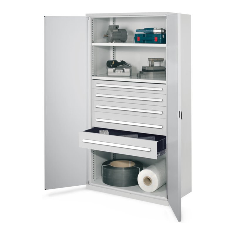 Kappes Schwerlastschrank OMT Mod. 44 RAL 7035 Doppelwandtüren