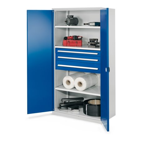 Kappes Schwerlastschrank OMT Mod. 46 RAL 5010 Doppelwandtüren