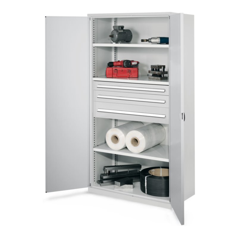 Kappes Schwerlastschrank OMT Mod. 46 RAL 7035 Doppelwandtüren