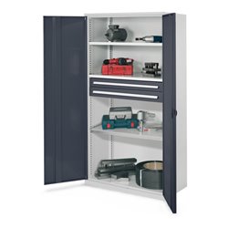 Kappes Schwerlastschrank OMT Mod. 45 RAL 7035/7016 Vollblechtüren