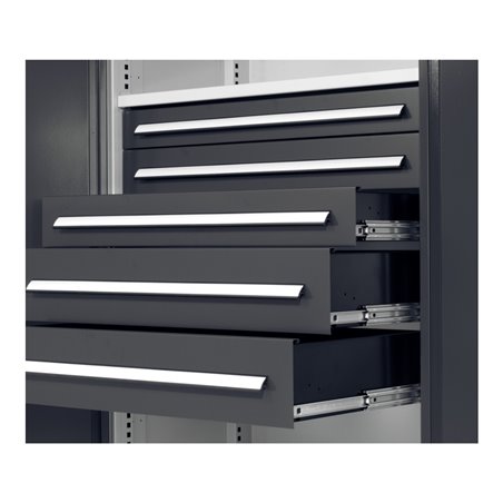 Kappes Schublade Schwerlast RAL 7016 Vollauszug