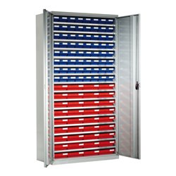 Kappes Systemschrank mit Regalkästen Mod. 2 H1950 x B1000 x T500 mm mit Ausstattung