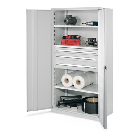 Kappes Schwerlastschrank OMT Mod. 46 RAL 7035 Vollblechtüren