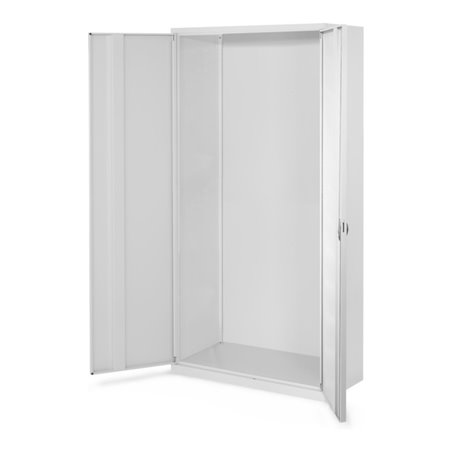 Kappes Systemschrank Leergehäuse Serie 500 RAL 7035 Vollblechtüren