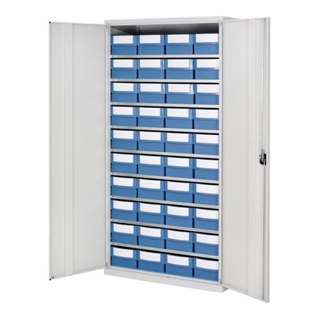 Kappes Systemschrank mit Volumenregalkasten Mod. 3 taubenblau