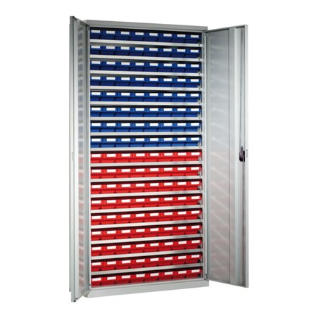 Kappes Systemschrank mit Regalkästen Mod. 3 H1950 x B1000 x T410 mm mit Ausstattung