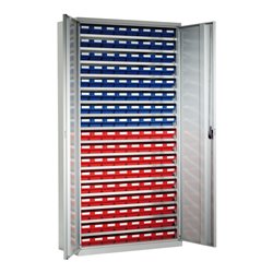 Kappes Systemschrank mit Regalkästen Mod. 3 H1950 x B1000 x T500 mm mit Ausstattung