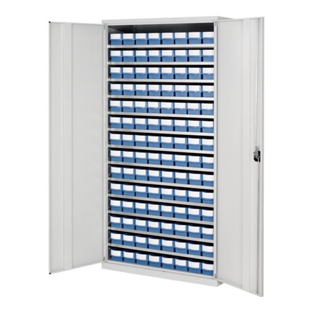 Kappes Systemschrank mit Volumenregalkasten Mod. 1 taubenblau