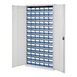 Kappes Systemschrank mit Volumenregalkasten Mod. 2 taubenblau