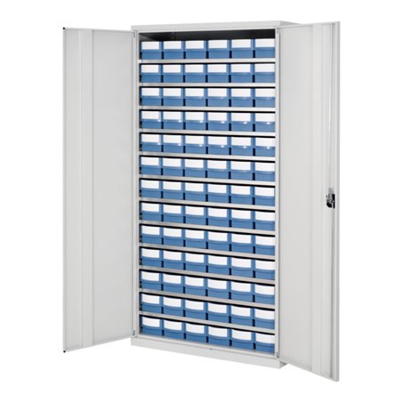 Kappes Systemschrank mit Volumenregalkasten Mod. 2 taubenblau