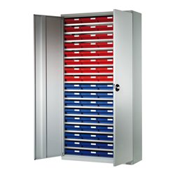 Kappes Systemschrank mit Regalkästen Mod. 1 H1950 x B1000 x T500 mm mit Ausstattung