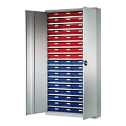 Kappes Systemschrank mit Regalkästen Mod. 1 H1950 x B1000 x T410 mm mit Ausstattung