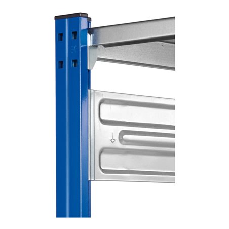 Kappes T-Profil f. Steckregal L2000 mm RAL 5010 mit RasterPlan Lochung