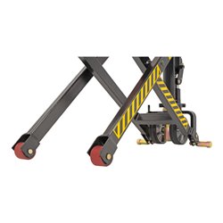 STIER Scheren-Hubwagen 1000kg Traglast 800mm Hubhöhe mit manuellem Quicklift