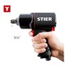 STIER Druckluft-Schlagschrauber 3/4' - 1750 Nm
