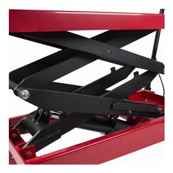 STIER Doppelscheren-Hubtischwagen 350kg Traglast