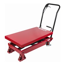 STIER Doppelscheren-Hubtischwagen 350kg Traglast