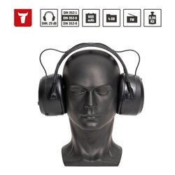 STIER Kapselgehörschutz SGR-40 FM Radio Bluetooth 800 mAh