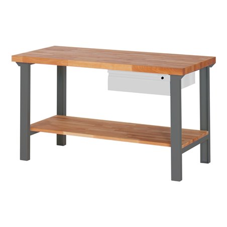 STIER Werkbank Premium mit 1 Schublade und Ablageboden