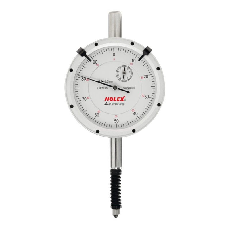 HOLEX Messuhr IP54 stoßgeschützt 10/58 mm