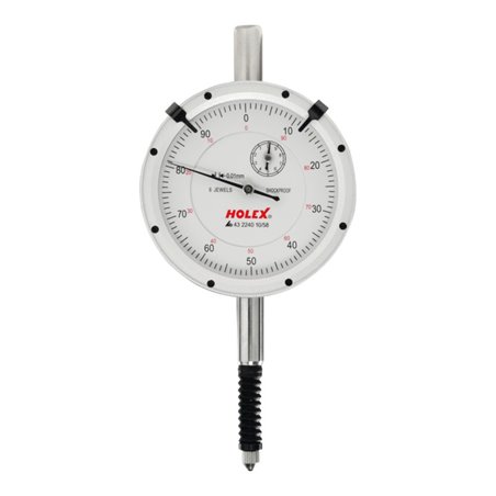 HOLEX Messuhr IP54 stoßgeschützt 10/58 mm