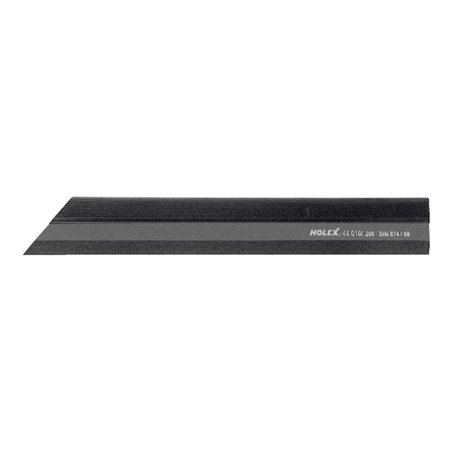 HOLEX Haarlineal brüniert im Etui 300 mm