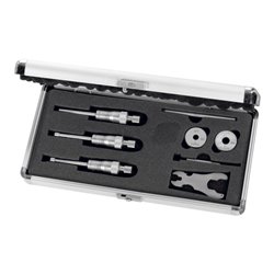 HOLEX Innenmessschrauben-Satz inklusive Einstellringe Messbereich 6-12 mm