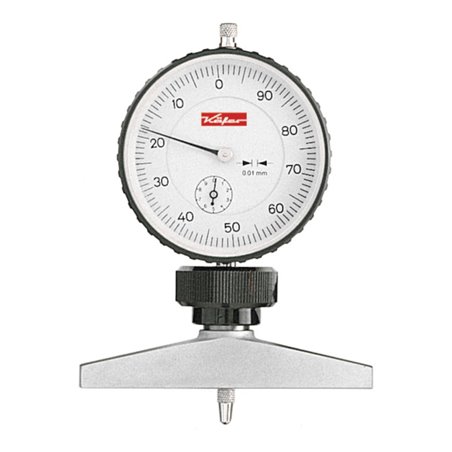 HOLEX Tiefenmessgerät mit Messuhr analog 10 mm