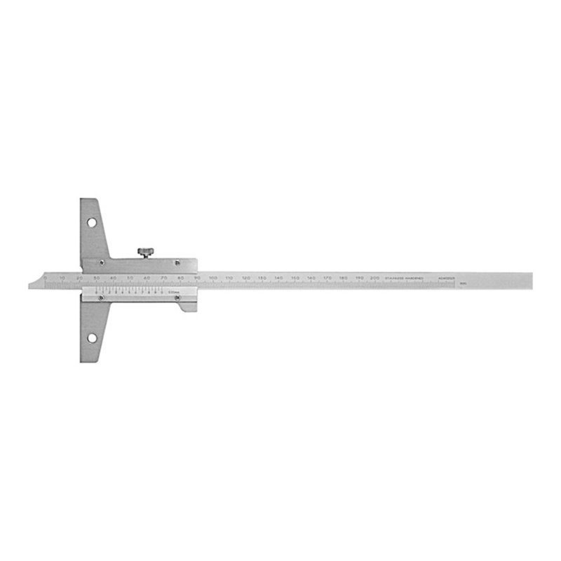 HOLEX Tiefenmessschieber Messbereich 300 mm Querschnitt Messschiene 11 × 4 mm