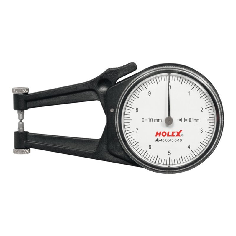 HOLEX Außen-Schnelltaster mit Uhr 0-10 mm