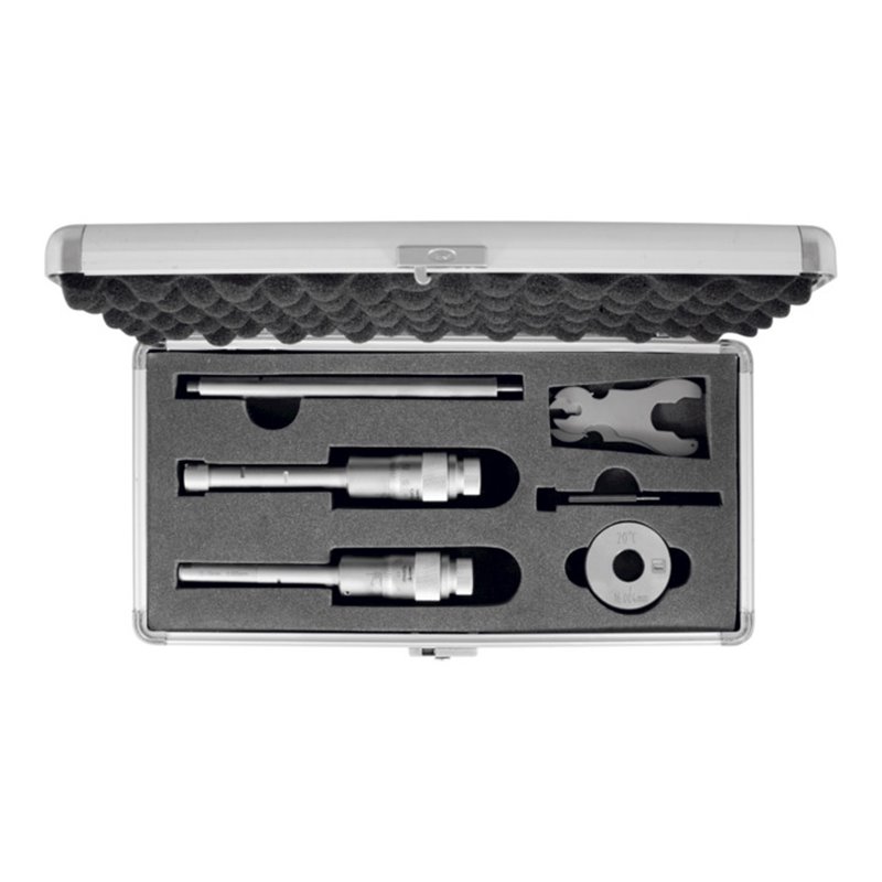 HOLEX Innenmessschrauben-Satz inklusive Einstellringe Messbereich 12-20 mm