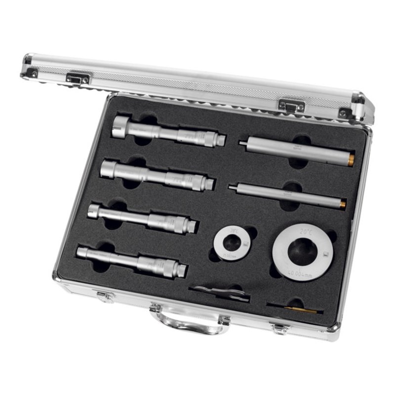 HOLEX Innenmessschrauben-Satz inklusive Einstellringe Messbereich 50-100 mm