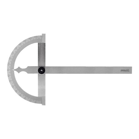 HOLEX Winkelmesser mit offenem Gradbogen 120 x 150 mm