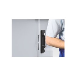 STIER Magazinschrank mit Sichtlagerkästen, H1980xB700xT300mm