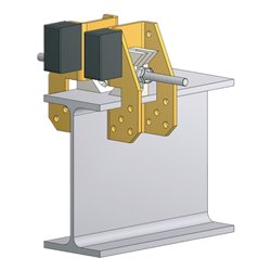 Vetter  UNI-Katzpuffer Fahrbahnbegrenzung für Hand- und Elektrofahrwerke