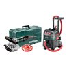 Metabo Set Renovierungsschleifer RSEV 19-125 RT + Allessauger ASR 35 M ACP Kunststoffkoffer