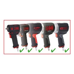 KS Tools 1/2' MONSTER Hochleistungs-Druckluft-Schlagschrauber 1690Nm